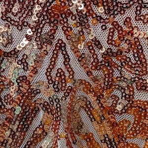 Beautiful sequin mini blush dress